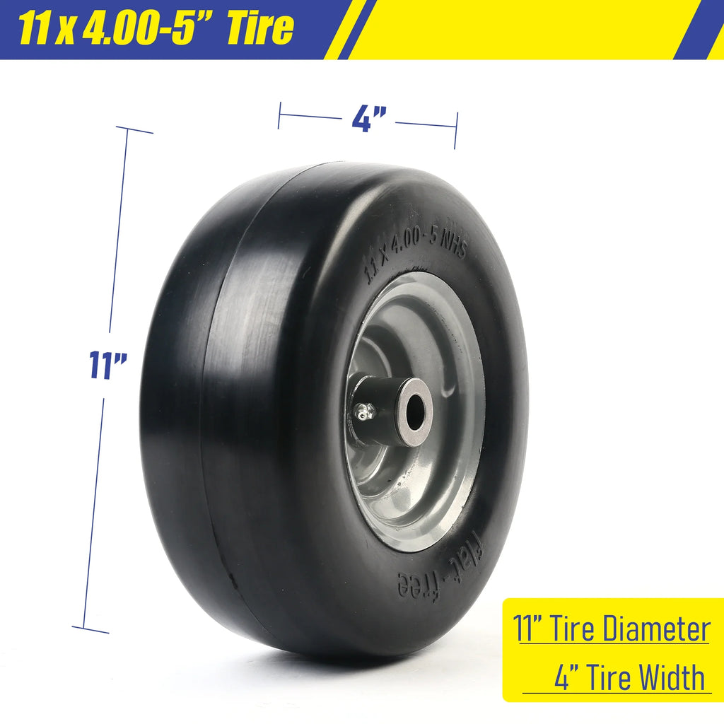 Flat Free Lawn Mower Tire and Wheel K552186