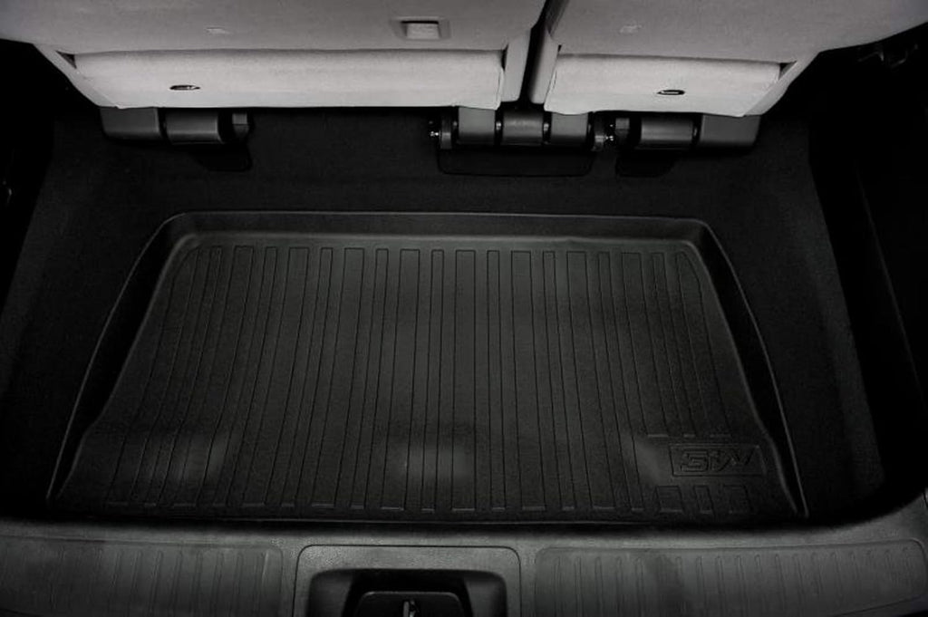 Black TPE All Weather Custom Fit Floor Liner and Cargo Mats U174