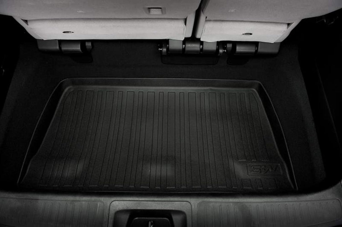 Black TPE All Weather Custom Fit Floor Liner and Cargo Mats U174