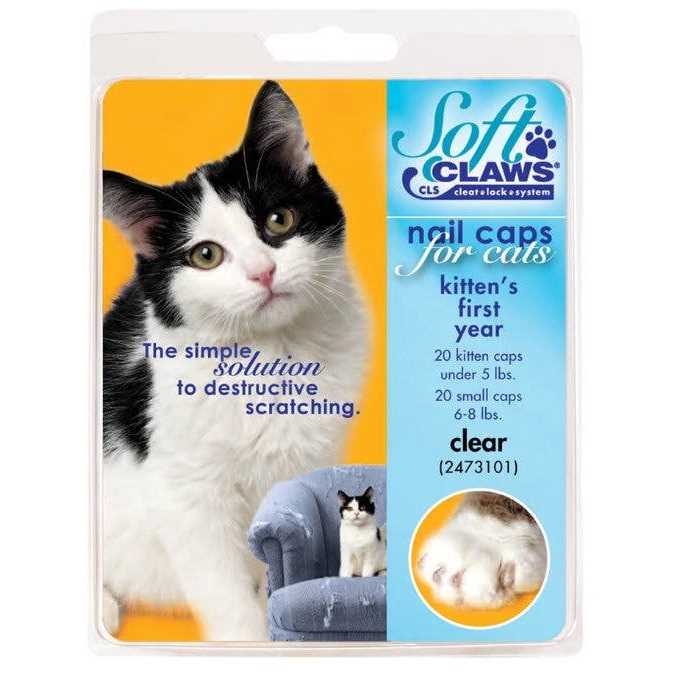 Soft Claws Nail Caps for Cats F242