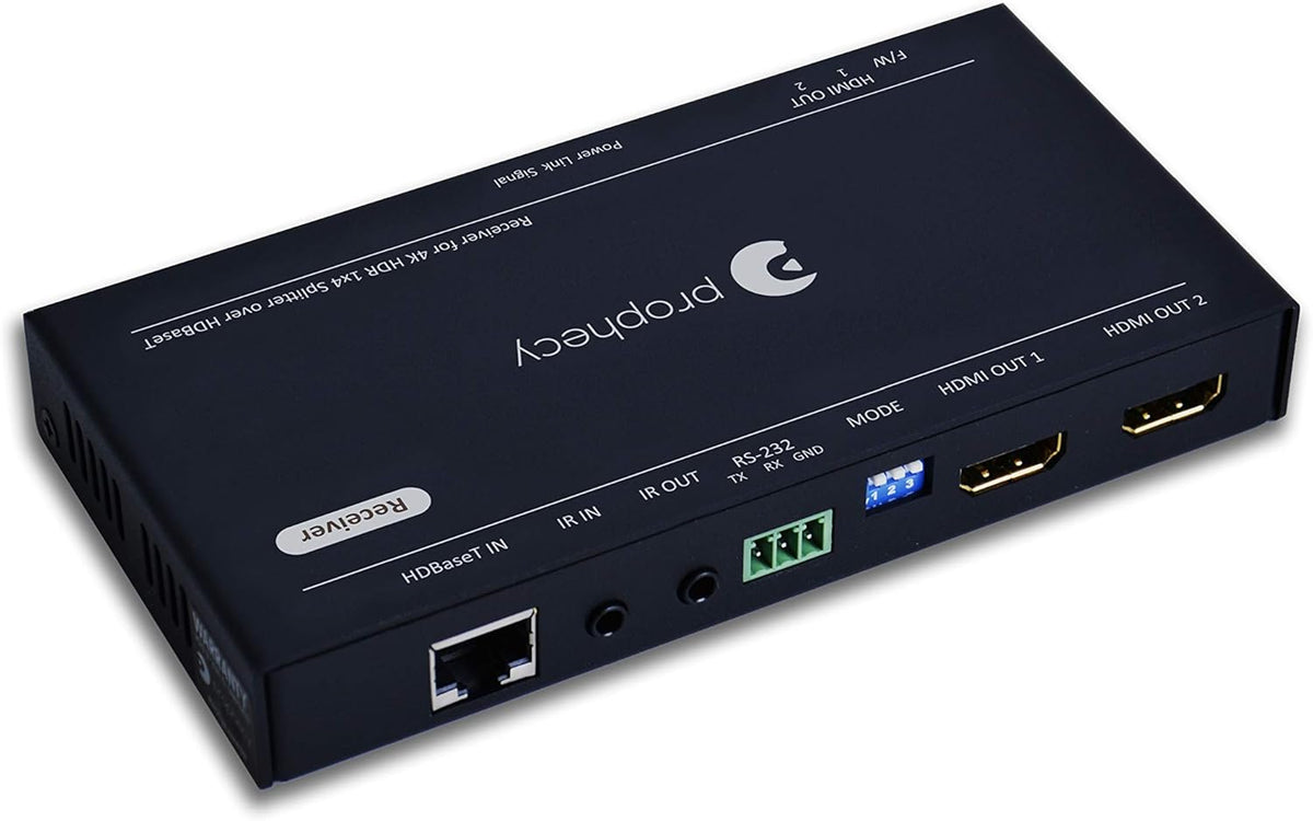 1x2 HDMI Extender Splitter Full HD 1080p Over Cat5e/Cat6/Cat7 Ethernet Cable V1617