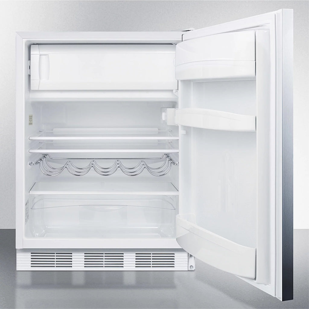 Undercounter Refrigerator-Freezer with Stainless Steel Door G442249
