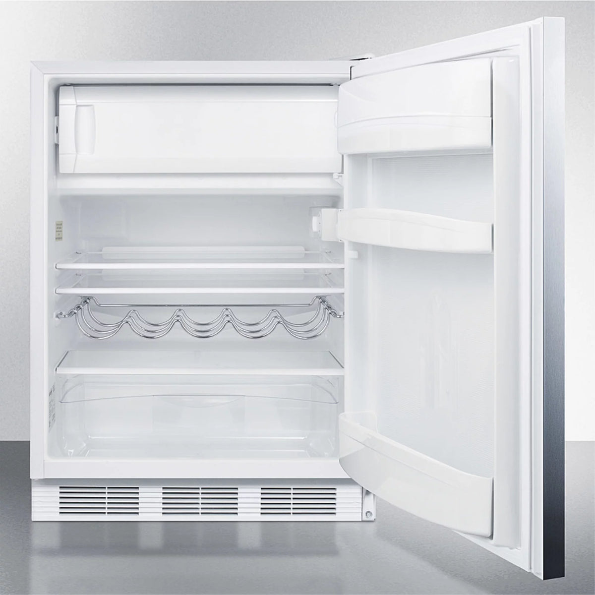 Undercounter Refrigerator-Freezer with Stainless Steel Door G442249