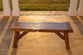 Rustic Pine & Cedar Wood Bench I69600