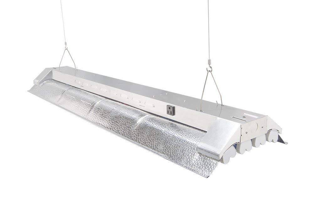 4 ft 8 Lamps Fluorescent Hydroponic Grow Light U6164