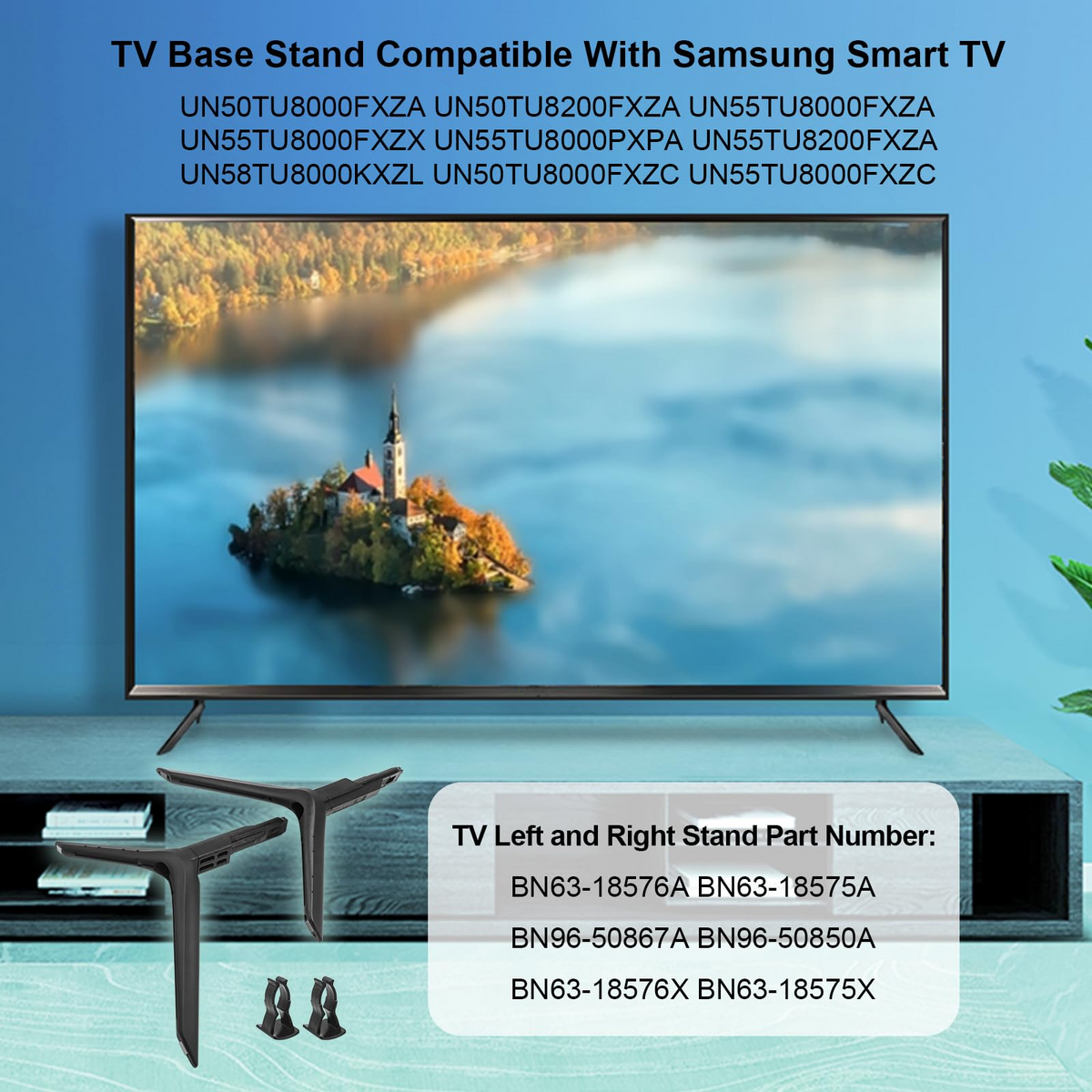 TV Stand Replacement Legs Q490