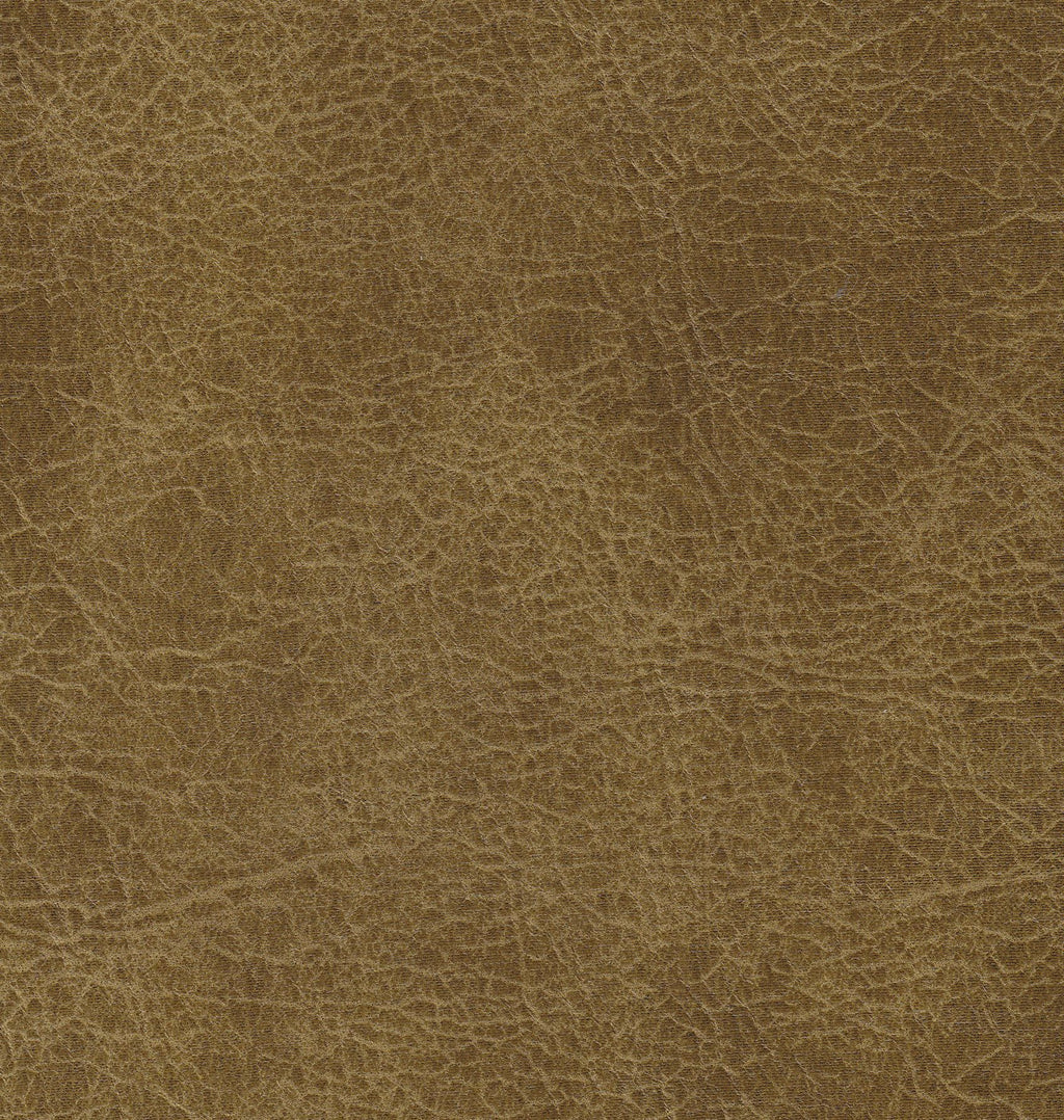 Distressed Brown Faux Leather Accent Chair Y6333