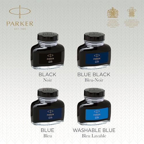 Black Fountain Pen Ink, 57 ml I119895