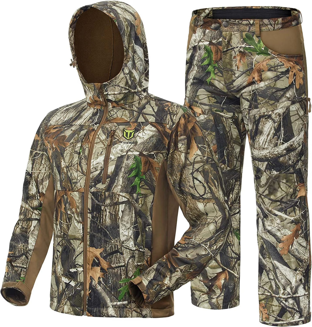 Hunting Jacket and Pants with Fleece Lining I791492