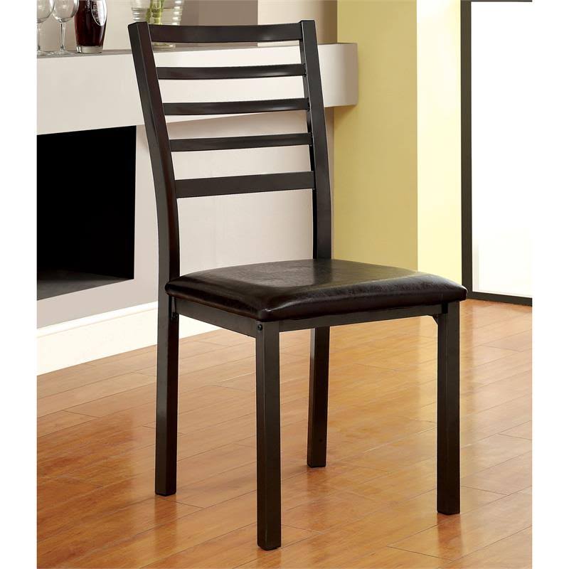 5-Piece Dining Set in Black U7388