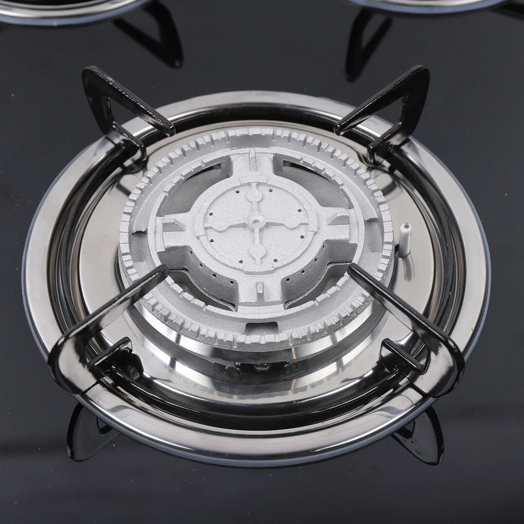 30" Gas Cooktop 5 Burners Tempered Glass Top Black J1061