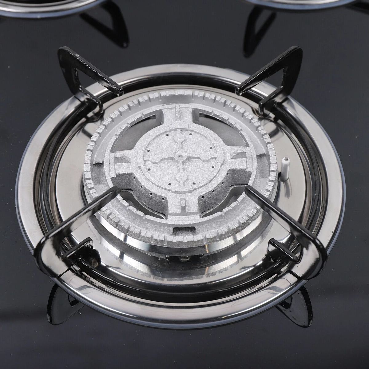 30" Gas Cooktop 5 Burners Tempered Glass Top Black J1061
