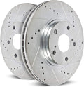 Front Evolution Drilled & Slotted Rotor Pair F692