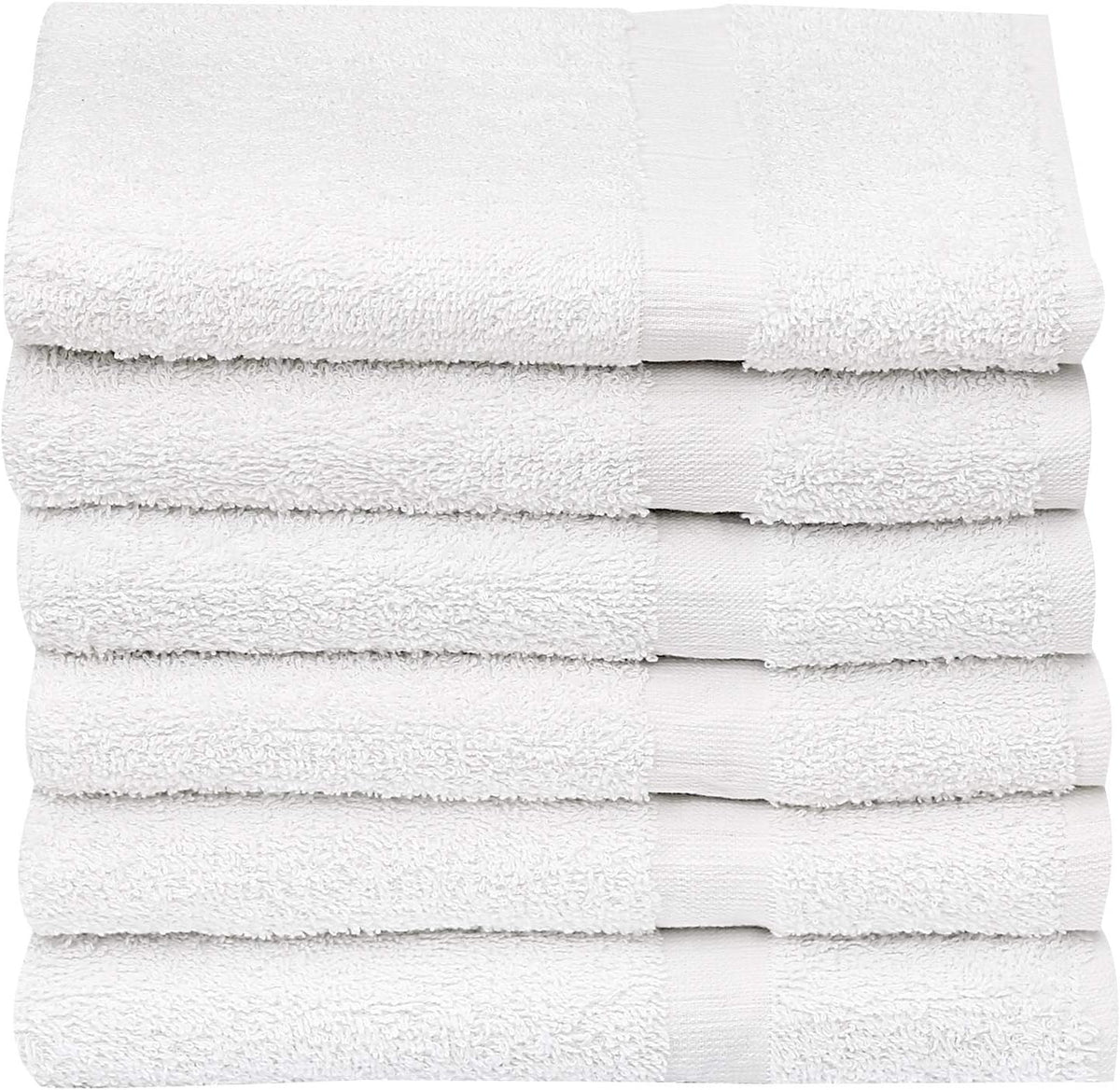 36 White Economy Bath Towel 24x50 Inches, 1 Dozen U9414