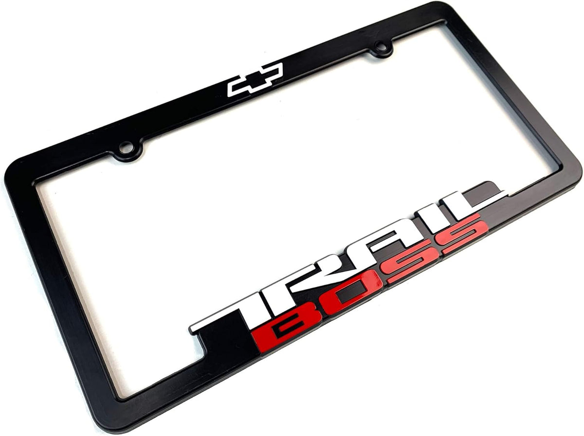 3D Raised Letter License Plate Frames (1-Pair) U338