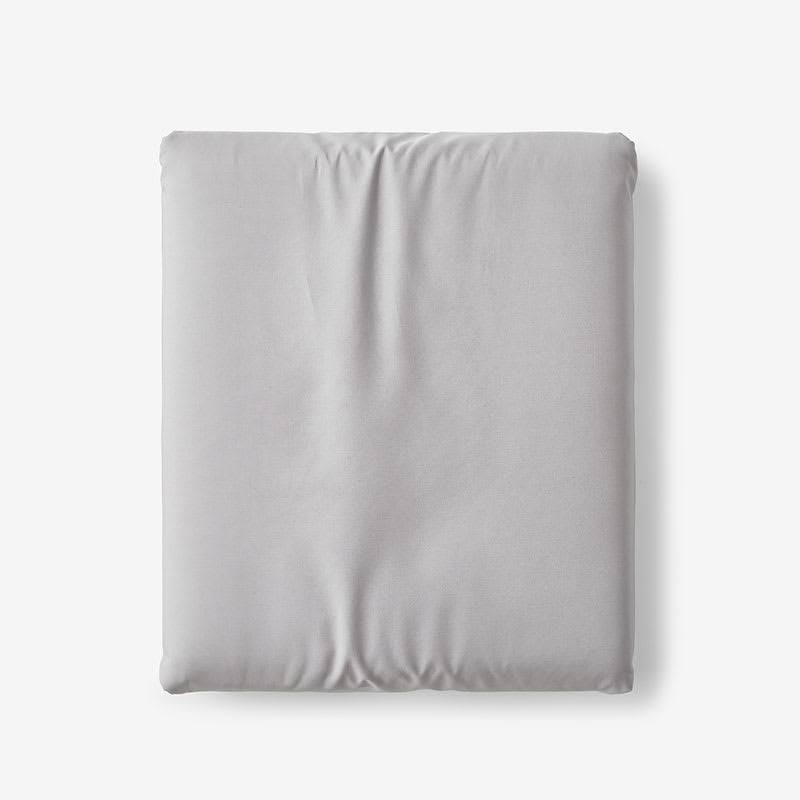 Gray Smoke 300-Thread Count Cotton Percale California King Fitted Sheet I554