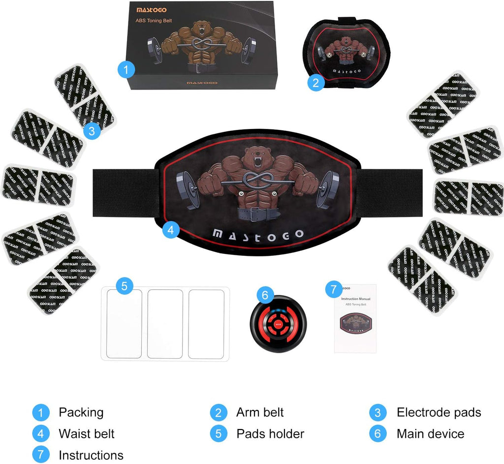 EMS Ab Toning Training Belt Z559