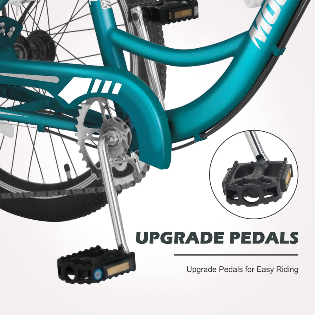 Tricycle 20" Wheels 7-Speed 3 Wheels Bike with Basket X5118