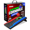 Electronic Cornhole Board Set with Auto Scoring and 8 Bean Bags X43609