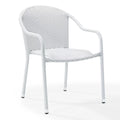 4-Piece Stackable Wicker Outdoor Chair Set D820