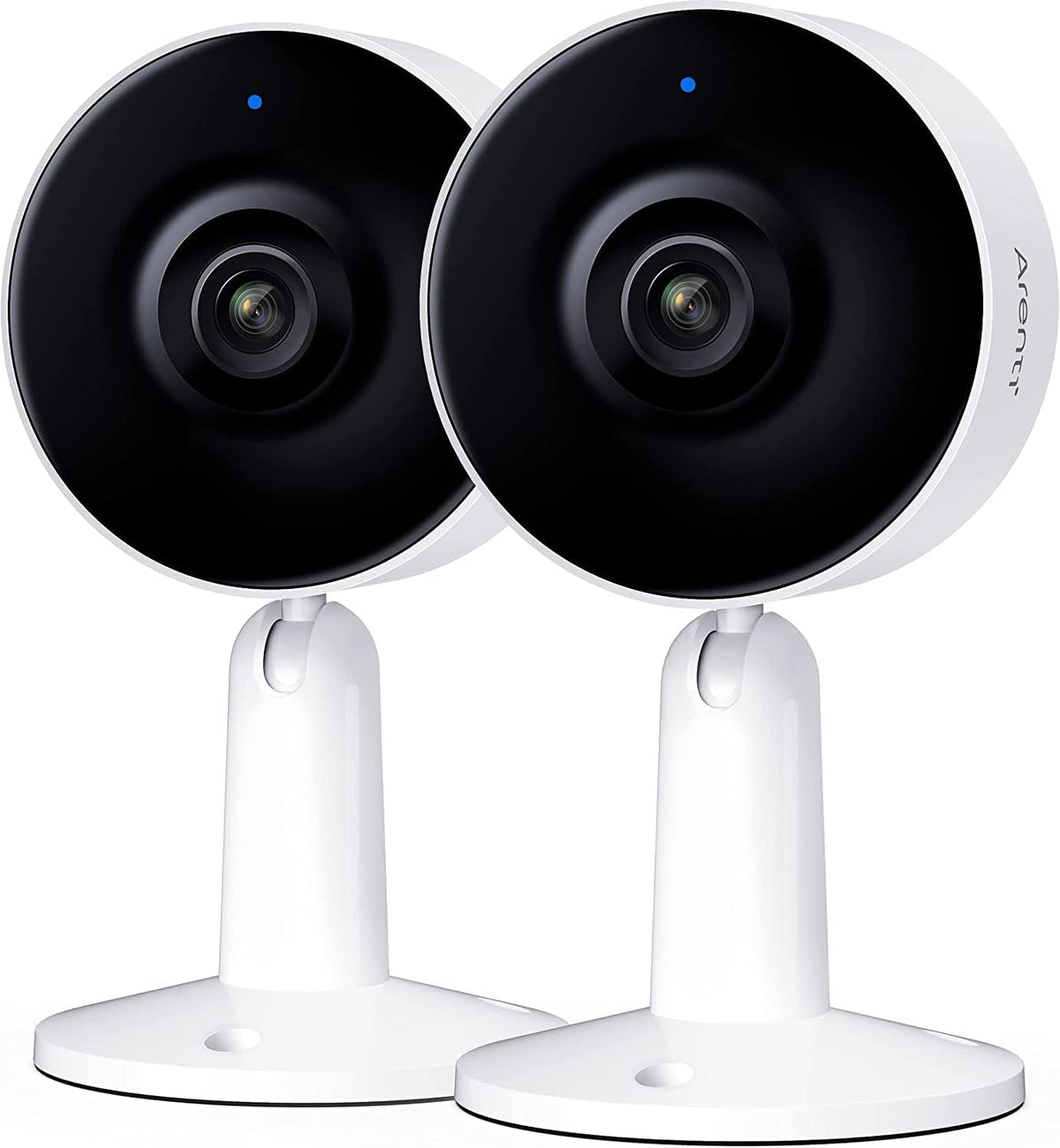 Indoor Home Security Camera 2-Pack, 1080P Full HD, Night Vision, Two Way Audio V39113