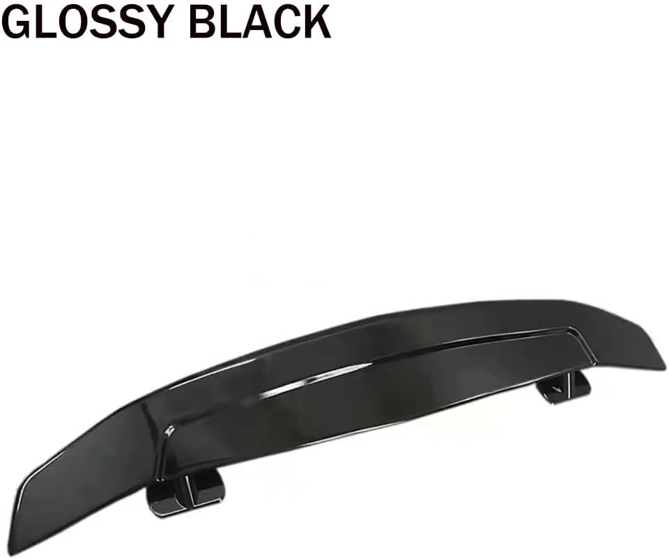 Glossy Black ABS Racing Spoiler Wing I875669