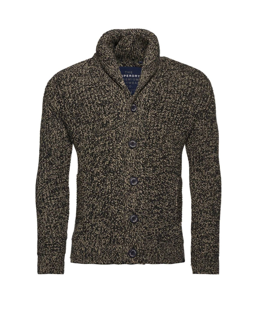 Grey Shawl Cardigan W6290