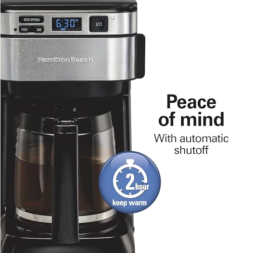 12 Cups Black Programmable Drip Coffee Maker G155614