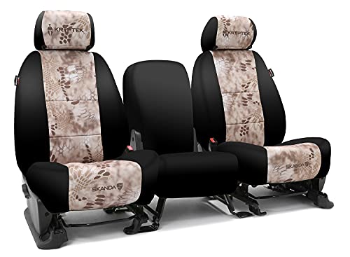 ShearComfort Custom Kryptek Neo-Supreme Seat Covers Compatible with Chevy Silverado (2020-2022) for 40/20/40 w/Non-Removable Headrests, Folddown Center Console and Center Underseat St... B52812