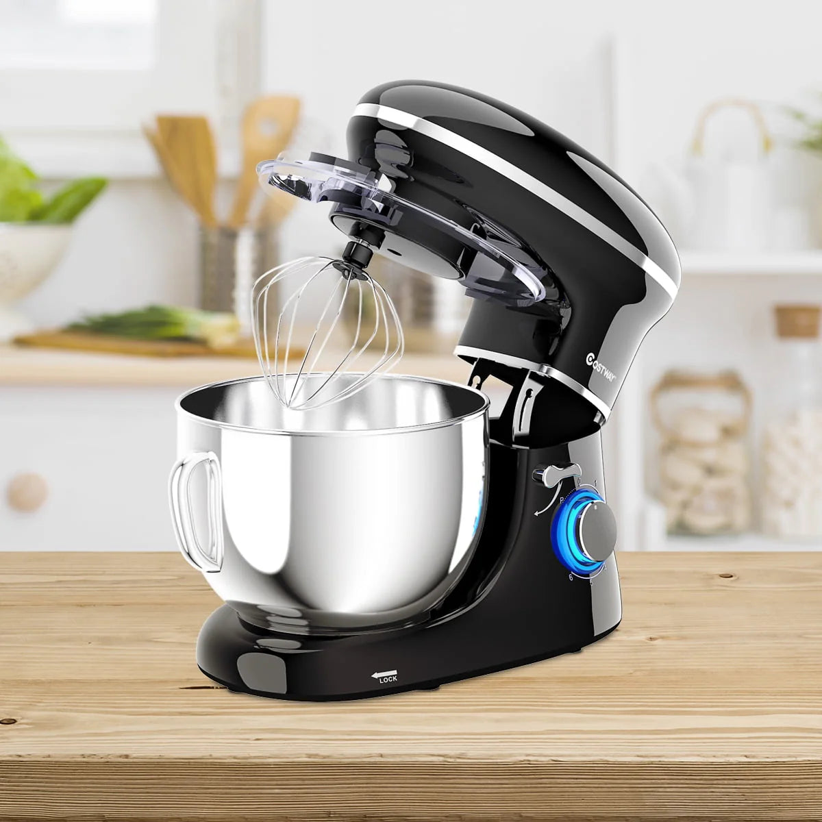 Tilt-Head Stand Mixer 7.5 Qt 6 Speed 660W Red D63685