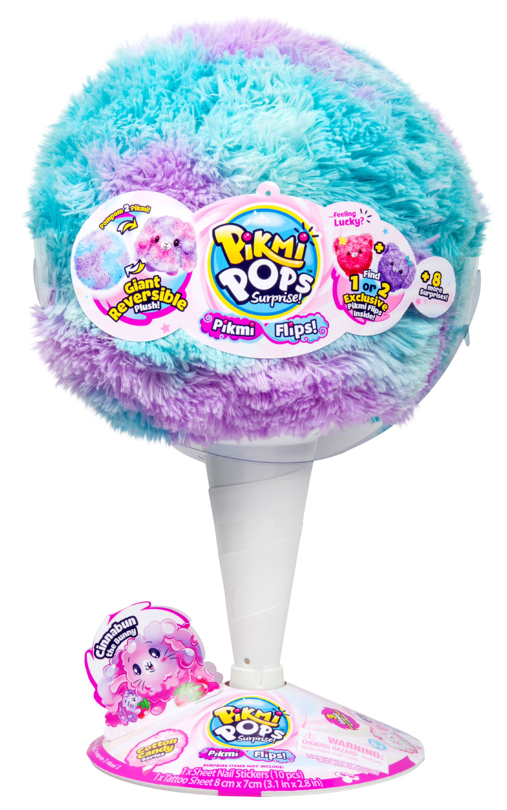 Giant Pikmi Flips Plush with 1-2 Medium Plush X647925