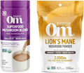 Hot Chocolate Blend Mushroom Powder and Lion’s Mane Organic Mushroom Powder Bundle Q758