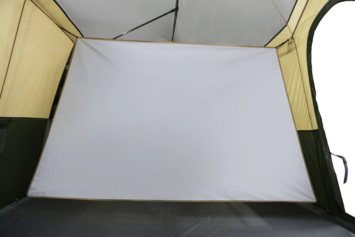 12 Person 3-Room Cabin Tent, Green R44492