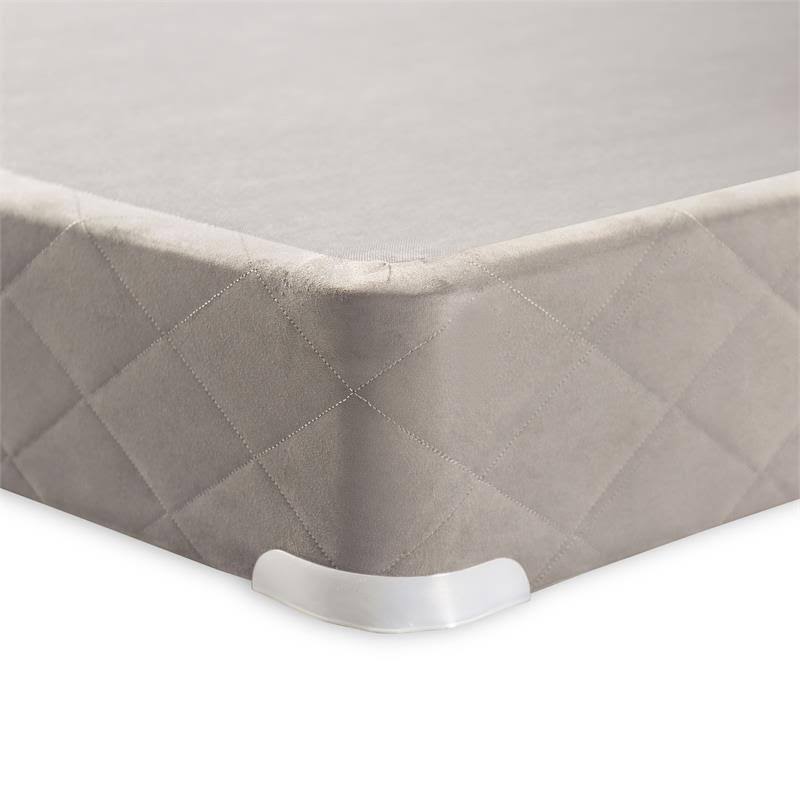 White Fabric King Tight Top Mattress S8149
