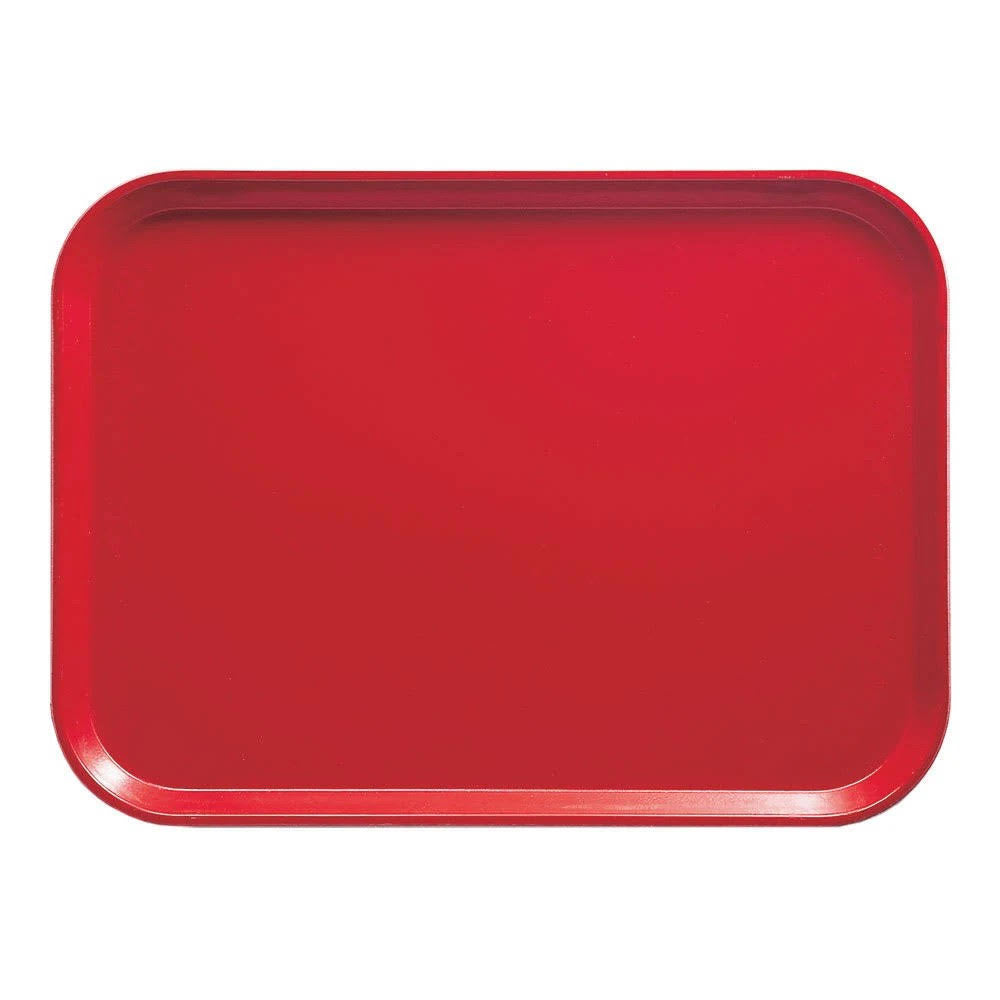 Signal Red Rectangular Fiberglass Camtray T8880