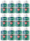 12 Pack Natural Digestive Support Supplement 60ct M818290