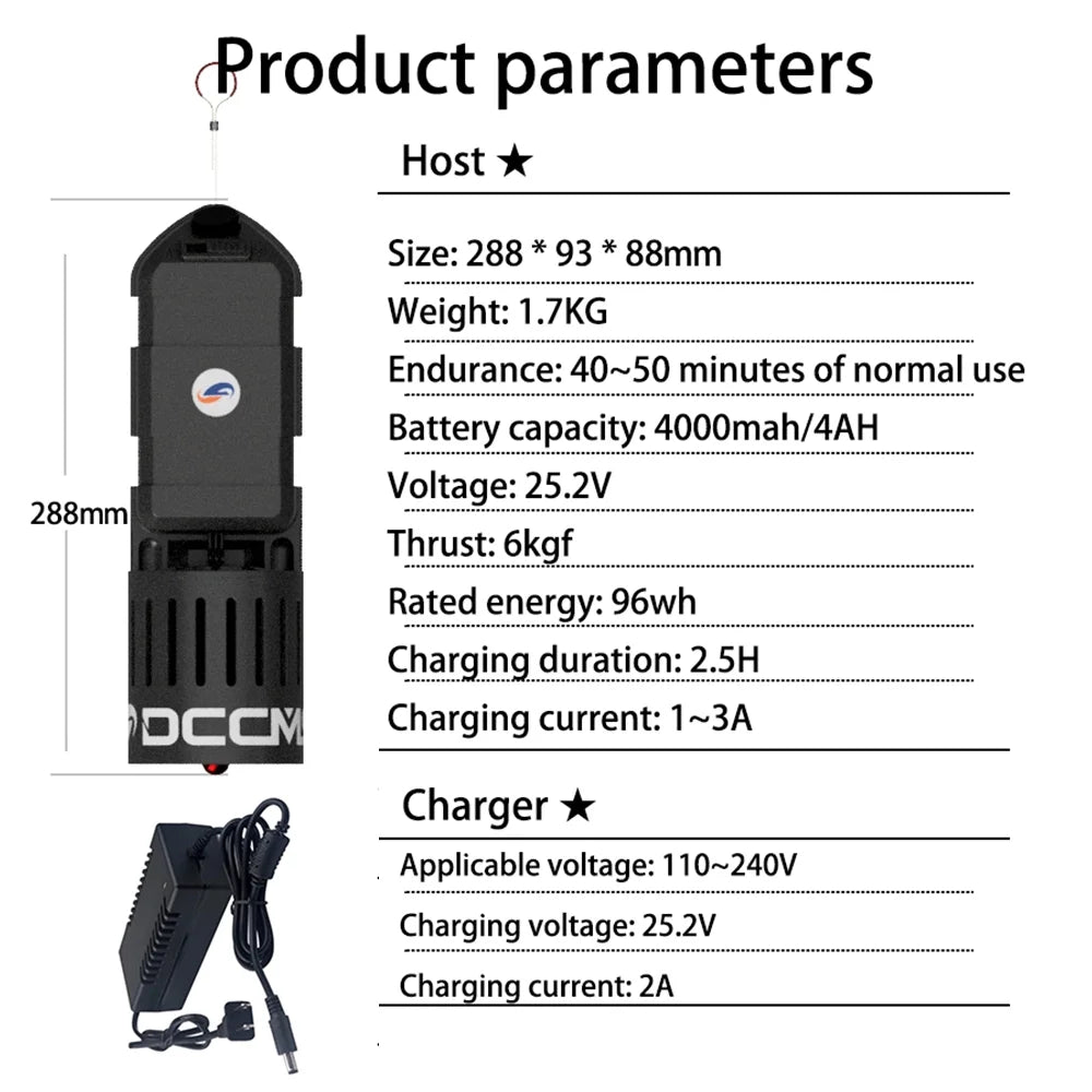 Electric Underwater Scooter 20M Waterproof T544487