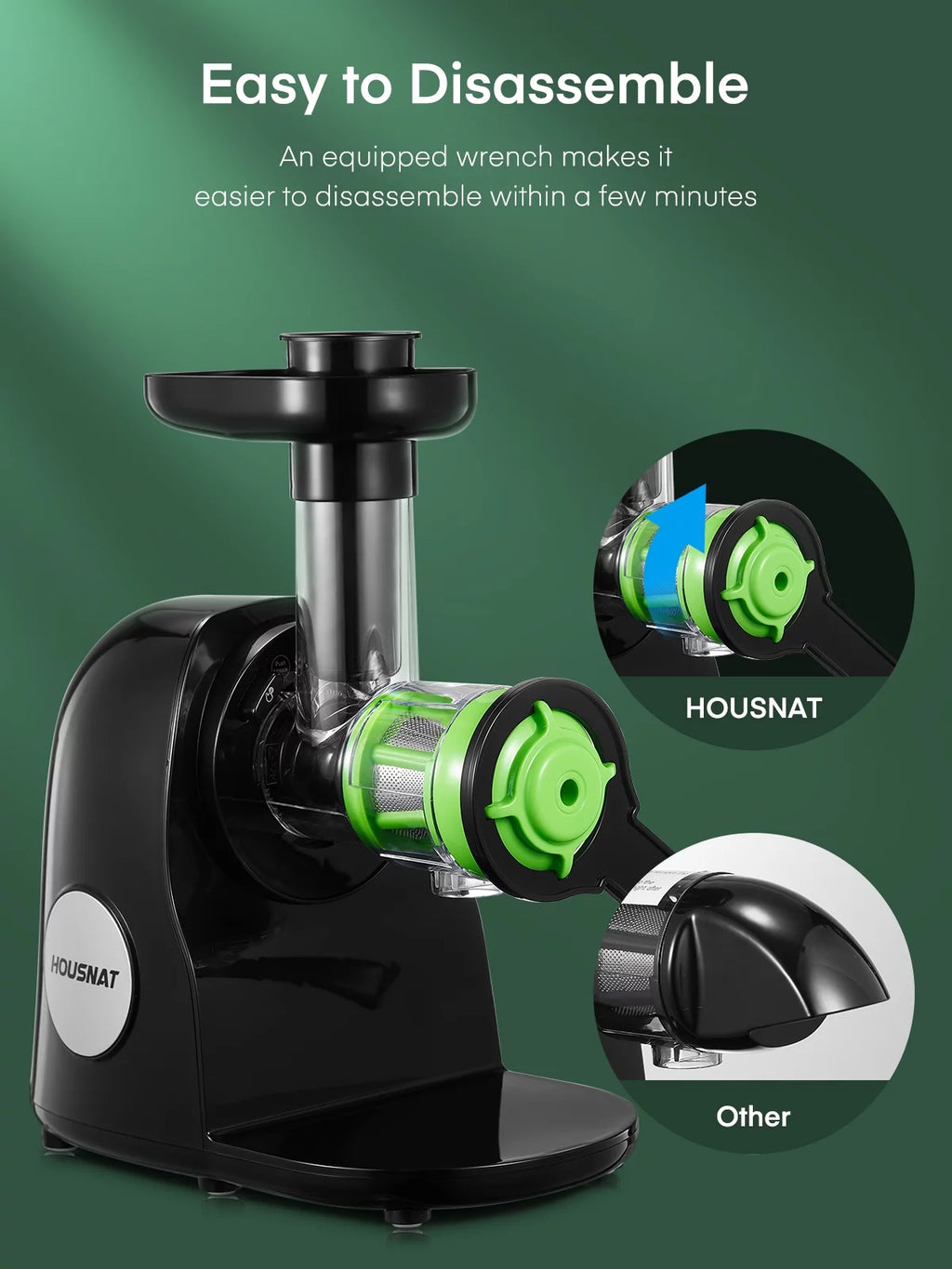 Slow Masticating Juicer Extractor V725369