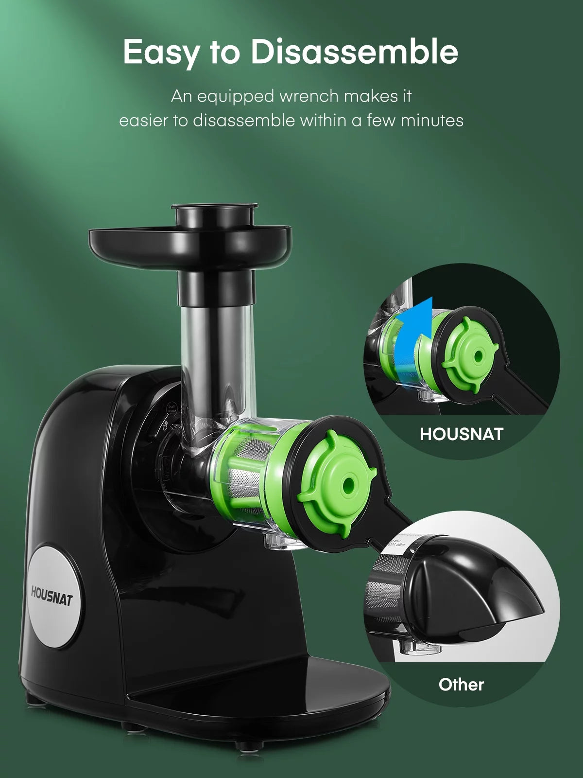 Slow Masticating Juicer Extractor V725369