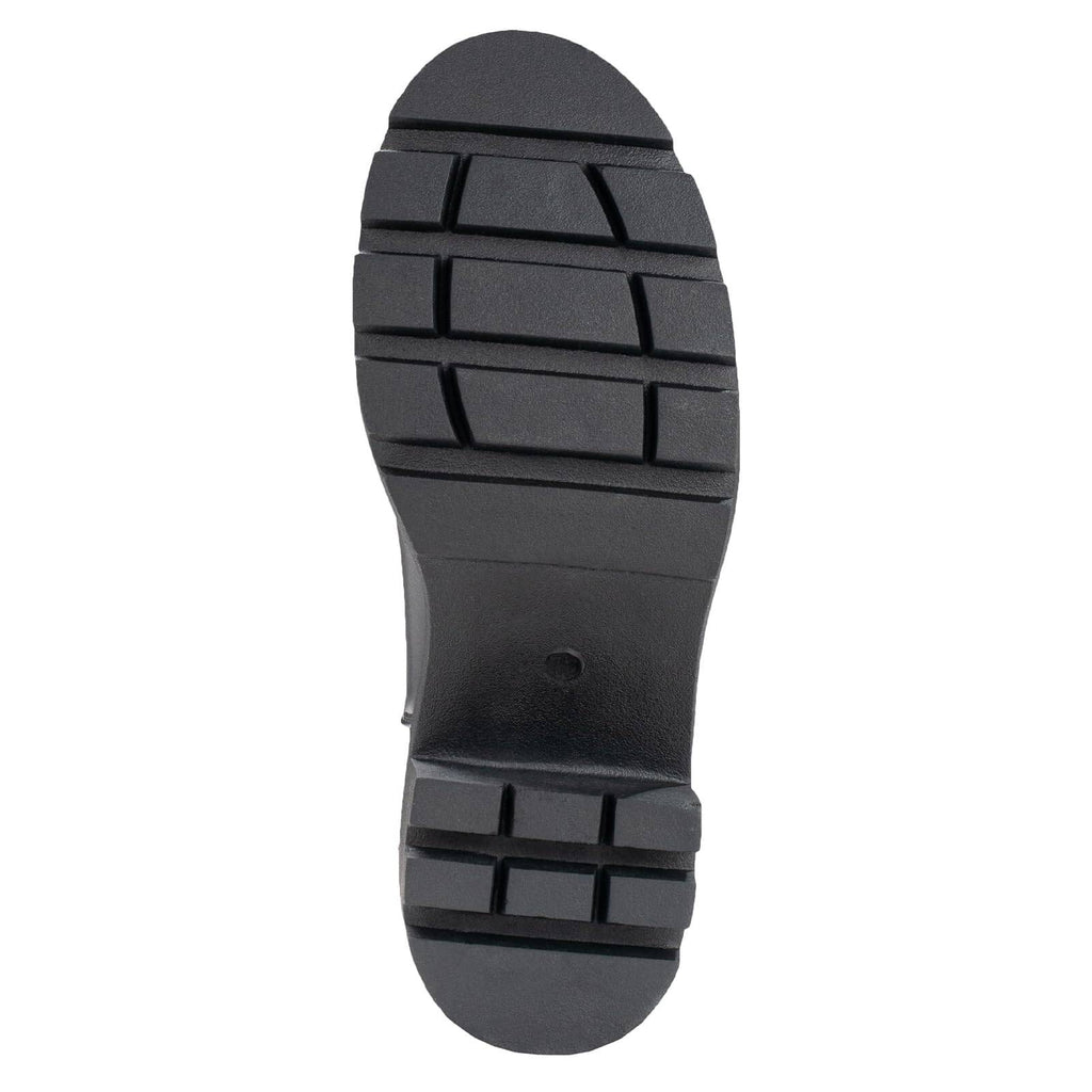 Black Chunky Platform Chelsea Boots I942
