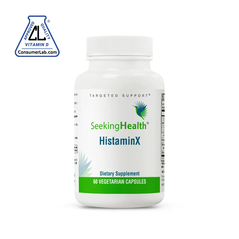 Histamine Support with Bioflavonoids, Nettle, Quercetin, Rutin, Bromelain, 60 Capsules M939