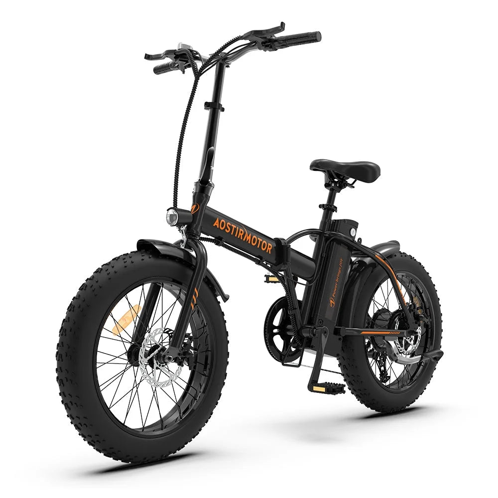 Folding Electric Bike 500W Motor 20" Fat Tire 36V/13Ah Li-Battery O1436
