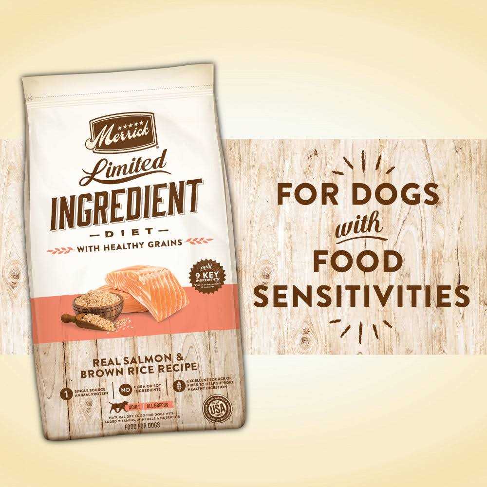 Limited Ingredient Diet Real Salmon & Brown Rice Recipe Dry Dog Food R807