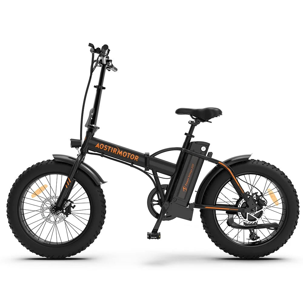 Folding Electric Bike 500W Motor 20" Fat Tire 36V/13Ah Li-Battery O1436