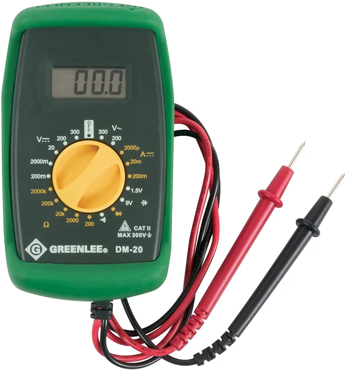 Manual Ranging Digital Multimeter With Test Lead P3629