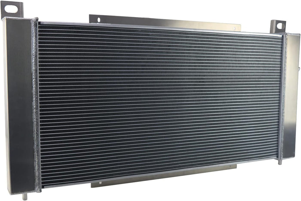 3 Row Aluminum Radiator with Electric Fan Shroud Kit B2783