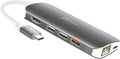 USB C Hub Adapter 10-in-1 Port Docking Station 4K HDMI, VGA, Ethernet, USB 3.0, MicroSD, SD, USB-C 3.1 + Power Delivery H49440