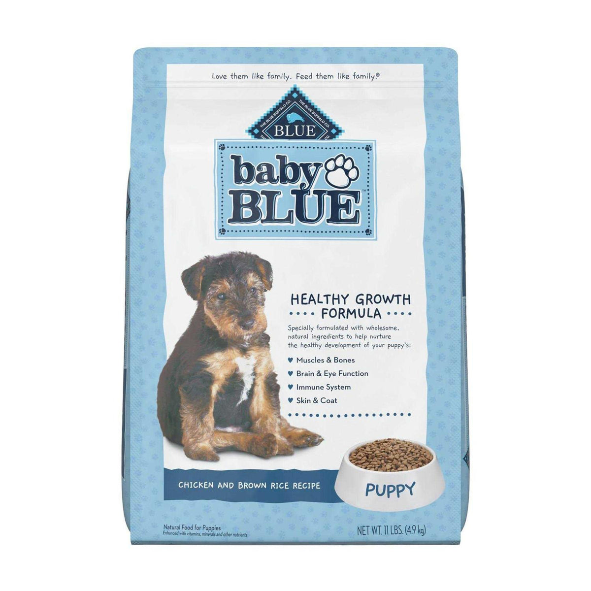 Chicken and Brown Rice Puppy Dry Dog Food X644569
