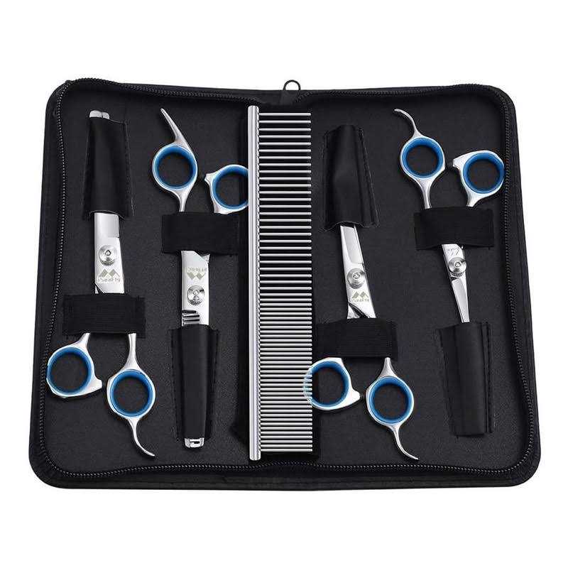 Dog Grooming Scissors Kit Set of 5 A734085