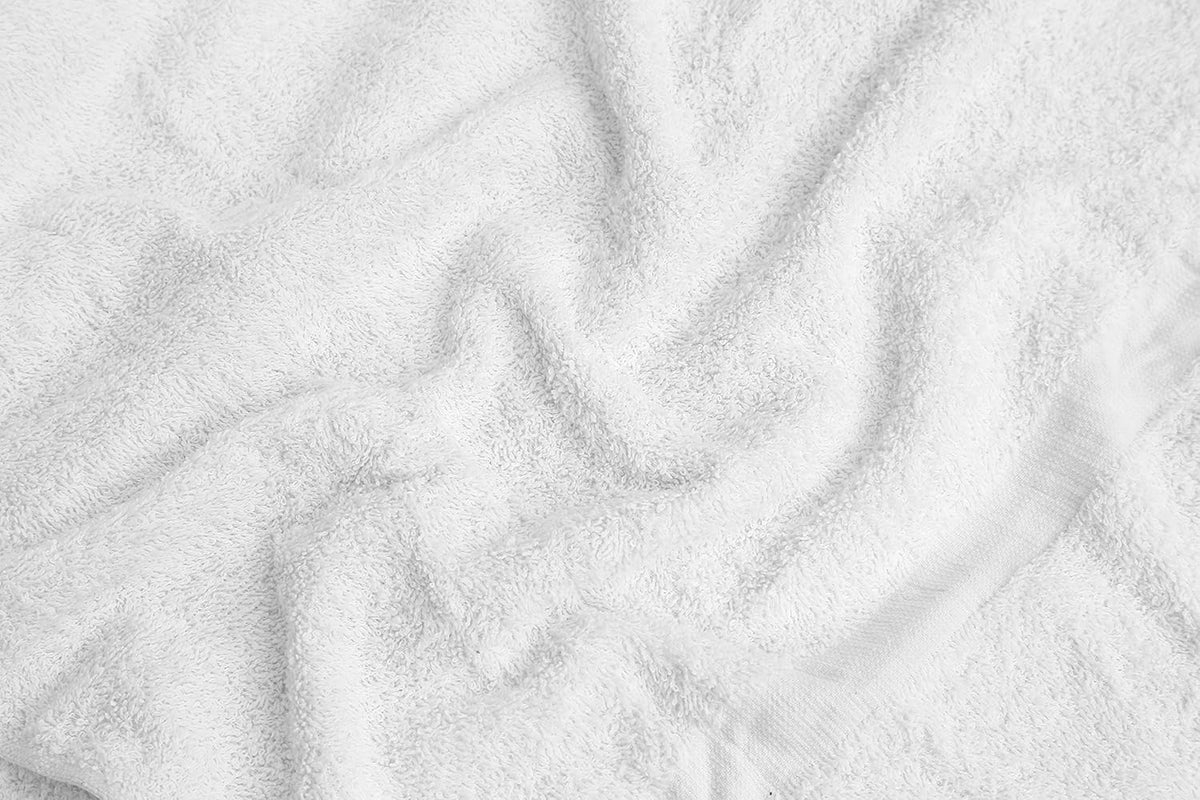 36 White Economy Bath Towel 24x50 Inches, 1 Dozen U9414